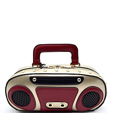 PPC5226-LP Boombox theme Vintage Novelty Bag
