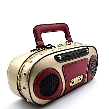 PPC5226-LP Boombox theme Vintage Novelty Bag