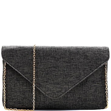 PPC5277-LP Linen Envelope Clutch