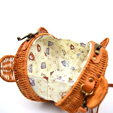 PPC5310-LP Bamboo Bear Novelty Cross-body Bag