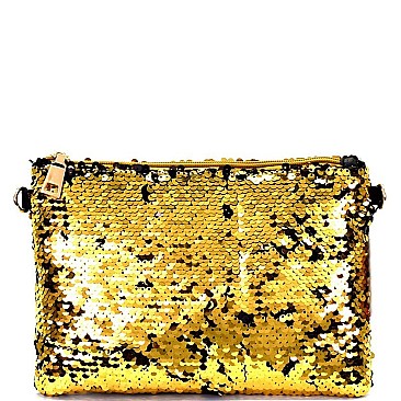 PPC5555-LP Allover Sequin Sparkle Clutch