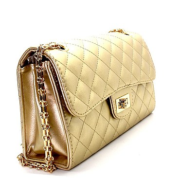 PPC5562-LP Quilted Classy Celebrity Shoulder Bag