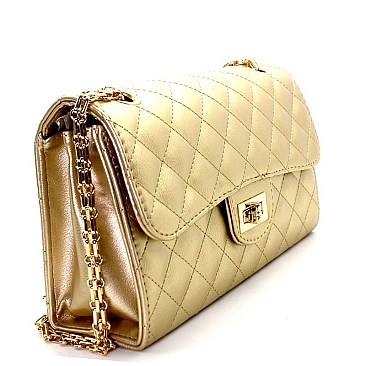 PPC5562-LP Quilted Classy Celebrity Shoulder Bag