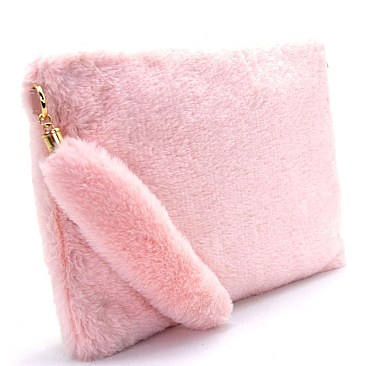 PPC5582-LP Faux-Fur Large Clutch