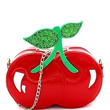 Unique Cherry Theme Novelty Cross Body