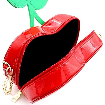 Unique Cherry Theme Novelty Cross Body
