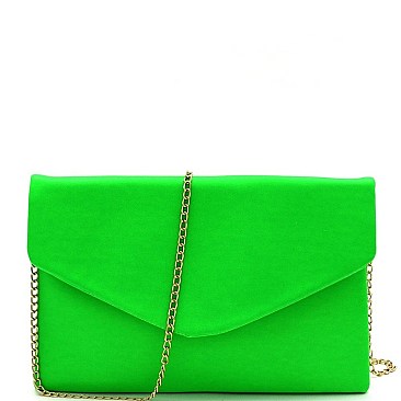 STYLISH NEON ENVELOPE CLUTCH