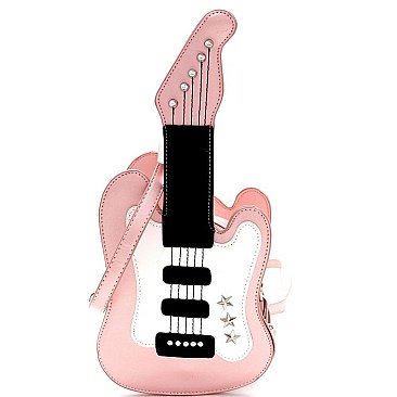 Guitar Design Crossbody Bag