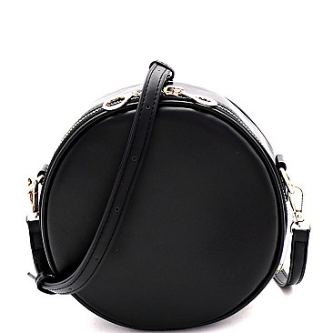 ROUND NEON CROSS BODY BAG