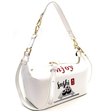 Novel Sushi To-Go Box Figure Shoulder Bag Cross Body MH-PPC6681