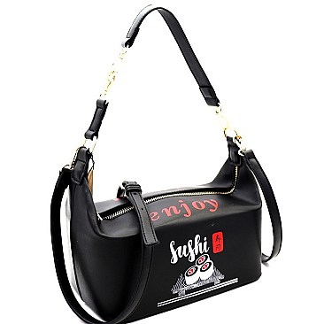 Novel Sushi To-Go Box Figure Shoulder Bag Cross Body MH-PPC6681