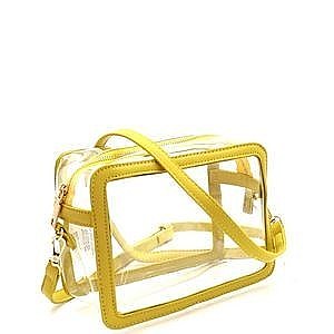 Transparent Clear Boxy Shoulder Bag