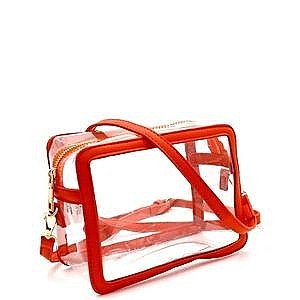 Transparent Clear Boxy Shoulder Bag