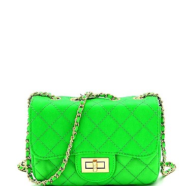 CLASSY QUILTED CROSS BODY BAG