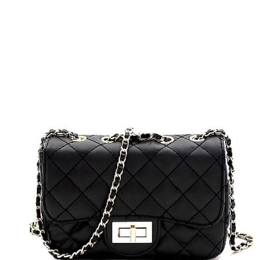 CLASSY QUILTED CROSS BODY BAG