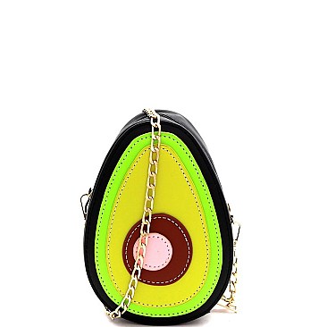 Avocado Theme Novelty Cross Body