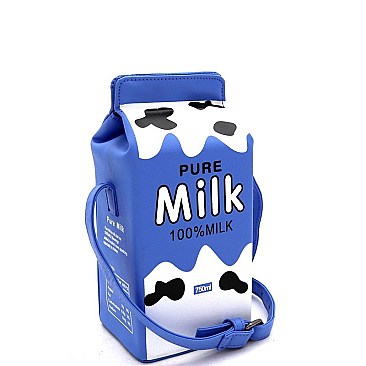 NOVELTY PURE MILK CARTON CROSS BODY