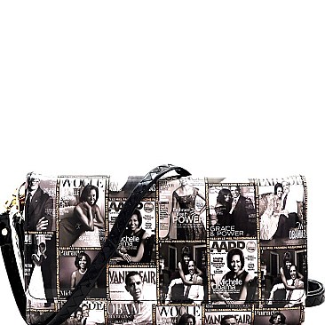Michelle Obama Smartphone Wallet Cross Body MH-PQS008