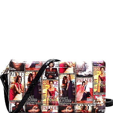 Michelle Obama Smartphone Wallet Cross Body MH-PQS008