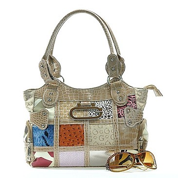 Signature Patchwork  G Bag