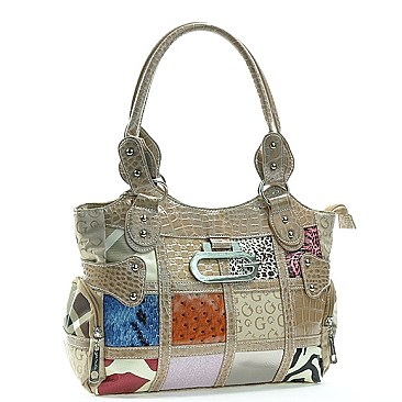 Signature Patchwork  G Bag