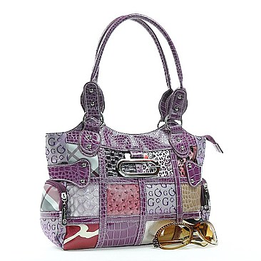 Signature Patchwork  G Bag