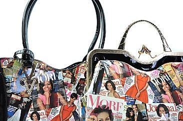 Michelle Obama Top Quality 2 pcs set Handbags