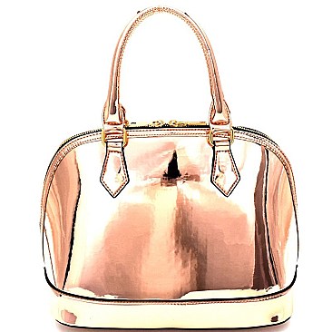 R9507-LP Metallic Dome Satchel