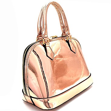 R9507-LP Metallic Dome Satchel