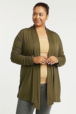 PACK OF 3 PIECES LADIES RAYON CARDIGAN PLUS SIZE MURC001X