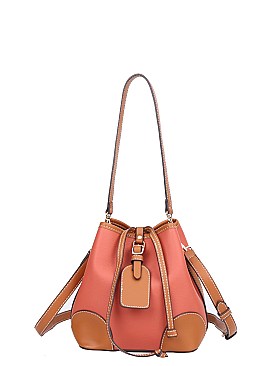 Drawstring Bucket Shoulder Bag