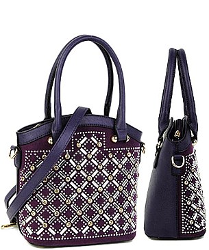 Fashion Rhinestone Studded Purse MH-S816