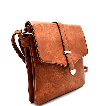 S87002-LP Compartment Crossbody Messenger