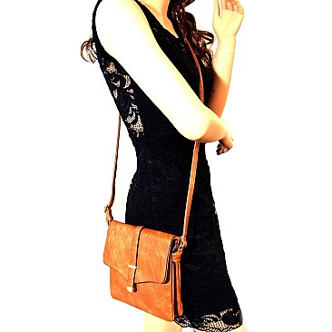 S87002-LP Compartment Crossbody Messenger