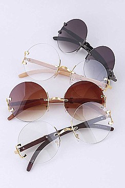 Pack of 12 Oversize Round Sunglasses