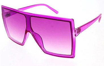 Pack of 12 Square ASSORTED COLORS Tinted Sunglasses