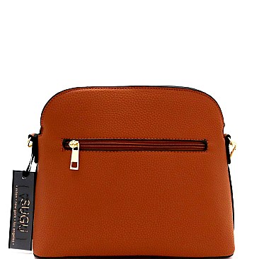 Tassel Bow Accent 3-Compartment Cross Body MH-SG4059B