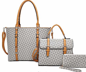 3 IN 1 CLASSY SHOPPER BAG SET