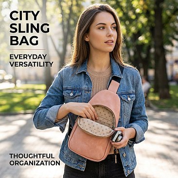 Trendy Fashion Sling Backpack