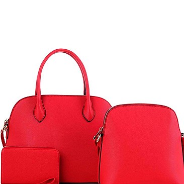Classy 3 in 1 Medium Dome Satchel Value SET MH-SM19460