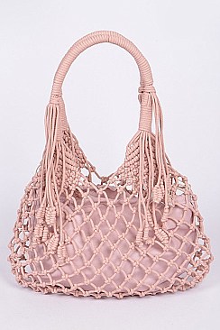 Cotton Crochet Summer Bag