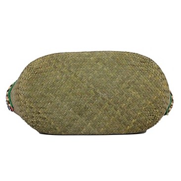 Stylish Nicole Lee Bohemian Woven Straw Tote Bag JPSTR12672