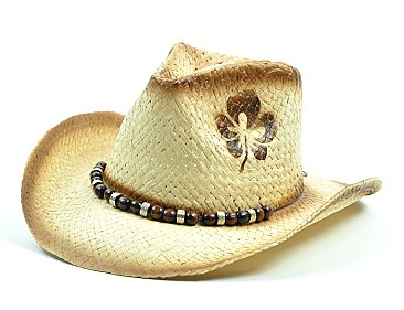 Beed Accent Straw Hat