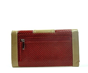 Perforated Fashion Wallet