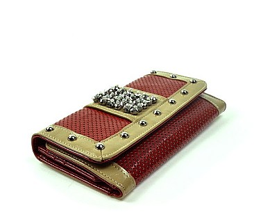 Perforated Fashion Wallet