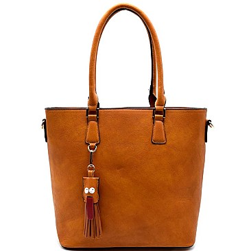 TWF0005-LP New Tassel Accent 3 in 1 Fun Tote SET