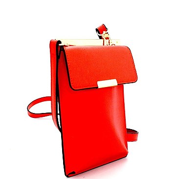 W1174-LP Cellphone and Card Holder Cross Body for All Sizes