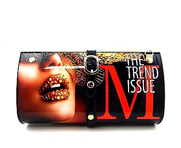 Hard Case Small Size Magazine Clutch M