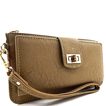 Multi Compartment Wristlet Wallet