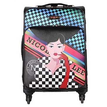 Fab Nicole Lee Cleo 20" Expandable 4-Wheels Rolling Luggage JPWA0015